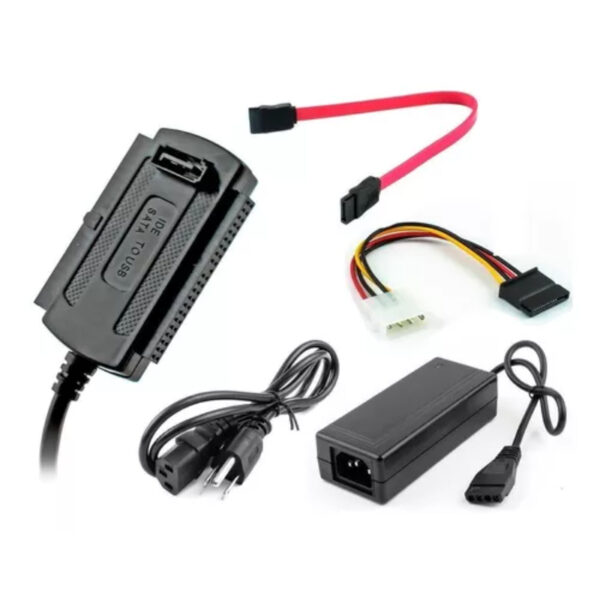 CONVERSOR USB SATA - IDE 2.0 (2.5 Y 3.5)