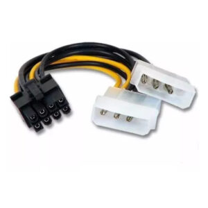 ADAPTADOR 2 MOLEX A 8 PINES P/PLACA VIDEO