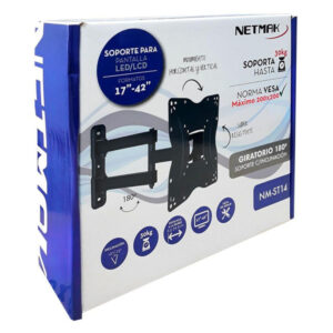 SOPORTE LCD NETMAK BRAZO ARTICULADO 17" A 42"