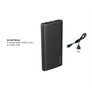 CARGADOR POWER BANK GADNIC 15000 MAH