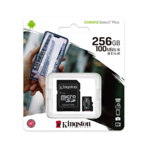 MEMORY CARD SD 256G C-10 KINGSTON CANVAS SELE