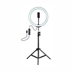 LUZ LED ARO 26 CM TRIPODE SOPORTE CELULAR
