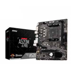 PLACA MADRE MSI A-520M-A PRO S-AM4