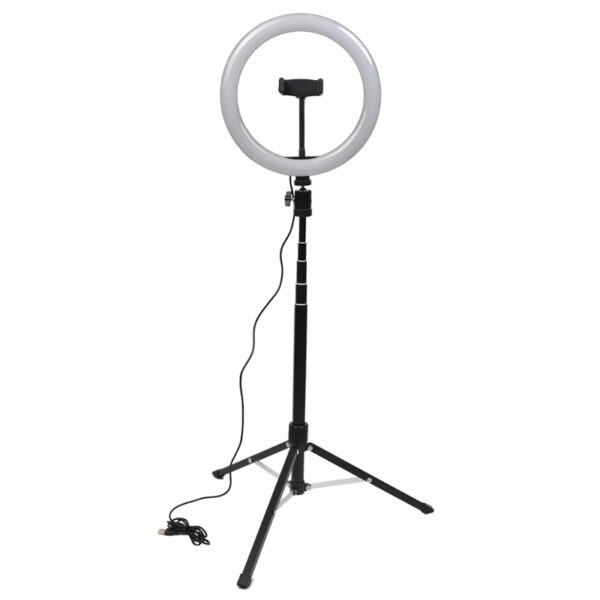 LUZ LED ARO 30 CM TRIPODE SOPORTE