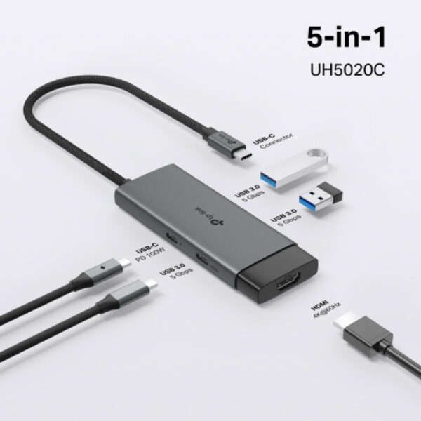 HUB USB-C UH-5020 TP-LINK 5 EN 1