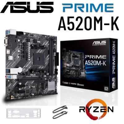 PLACA MADRE ASUS A520 M-K AM4
