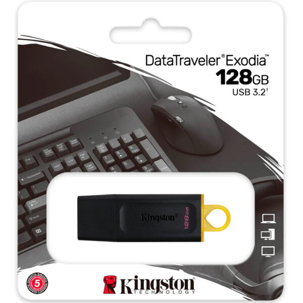 PEN DRIVE  128 GB KINGSTON 3.2 EXODIA