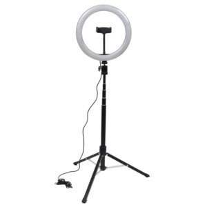 LUZ LED ARO 30 CM TRIPODE SOPORTE