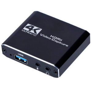 CAPTURADORA AUDIO VIDEO EXTERNA 4K USB3