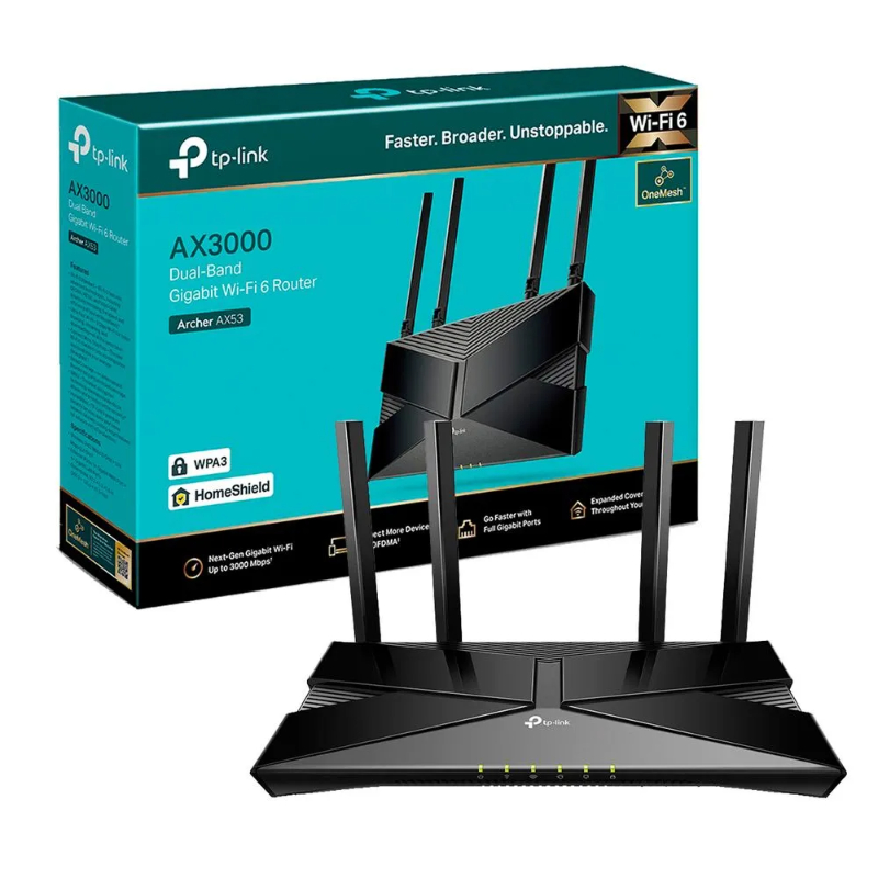 ROUTER TP-LINK ARCHER AX53 AX-3000 DUAL BAND