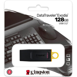 PEN DRIVE 128 GB KINGSTON 3.2 EXODIA