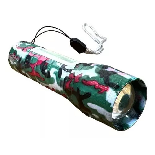 LINTERNA MINI CAMUFLADO RECARGABLE