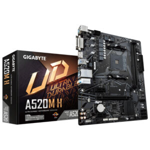 PLACA MADRE GIGABYTE A-520M-K V2 (AM4)