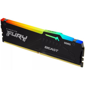 MEMORIA RAM DDR-5 16G 5200 KINGSTON FURY RGB