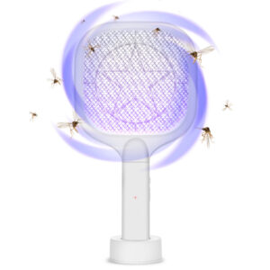 MATA MOSQUITOS ELECTRICA RAQUETA
