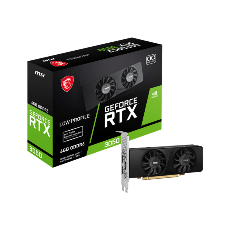 PLACA ACEL. RTX-3050 MSI 6G DDR6