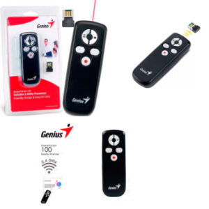 PUNTERO GENIUS INALAMBRICO MEDIA POINTER-100