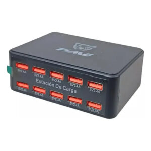 HUB USB 10 P ESTACION CARGA 60W