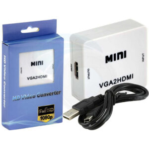 ADAPTADOR VGA Y AUDIO EN HDMI