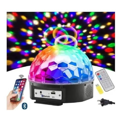 LUZ LED MEDIA ESFERA C/PARLANTE