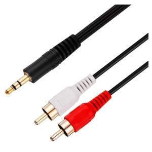 CABLE AUDIO PLUG 3.5 A 2 RCA