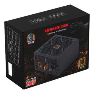 FUENTE ALIM. RAPTOR VOLT 750W P80 BRONZE