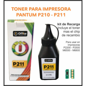 CARTUCHO COMP. PANTUM P / 210 - 211 + CHIP
