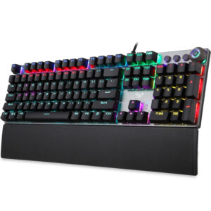 TECLADO AULA F2058 RGB USB