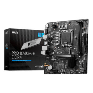 PLACA MADRE MSI PRO B760M-E DDR4 S1700