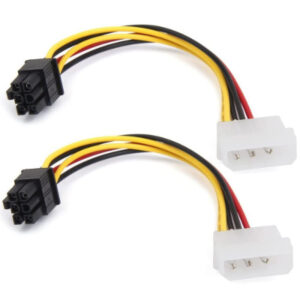 ADAPTADOR 6 PINES A 8 PINES P/PLACA VIDEO