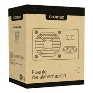 FUENTE ALIM. CROMAX - MAGNUMTECH 600W