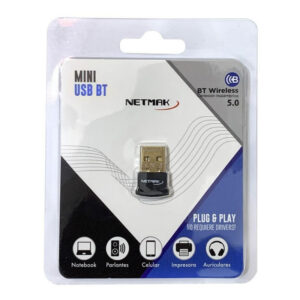 CONVERSOR USB BLUETOOTH NETMAK 5.0 BT-9 MINI