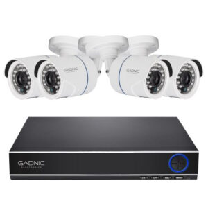 KIT SEGURIDAD GADNIC 4 CAMARAS+DVR "OFERTA"