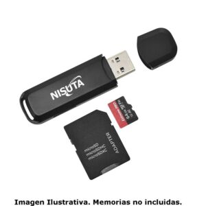 LECTOR MEM.DIGITALES P/SD MICRO MINI NISUTA