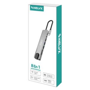 HUB USB-C KELYX 8 EN 1