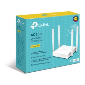 ROUTER TP-LINK ARCHER C24 AC750 DUAL BAND